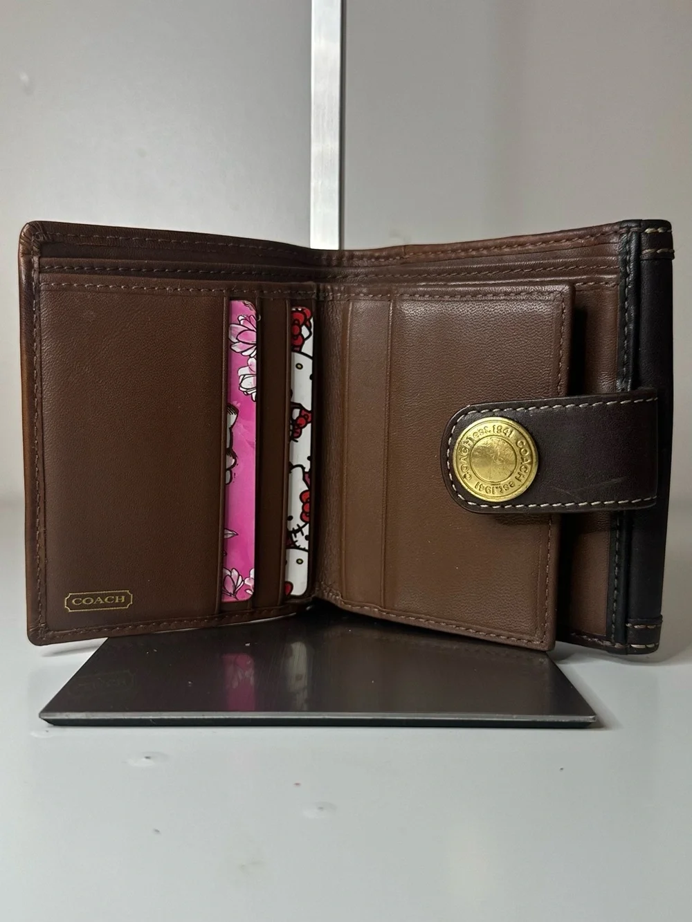 🤎 Coach Brown Leather Wallet